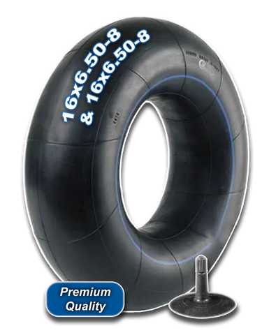 Spare Tube | 16x6.50-8 | Straight Valve