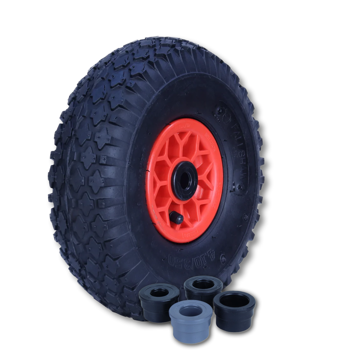 350X4STR-PWA - 140 kg 275mm Plastic Centre Pneumatic Wheel