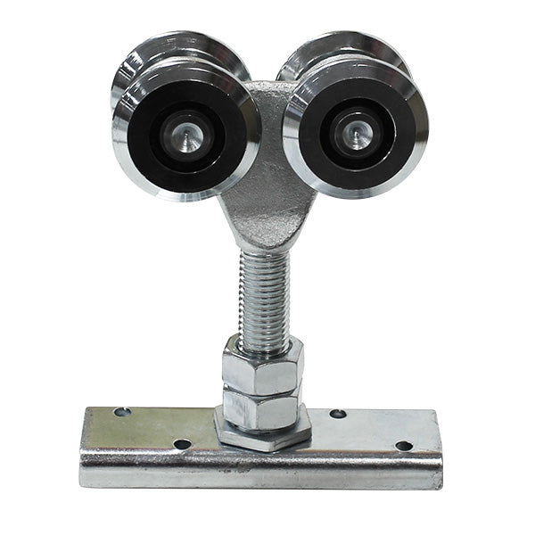 CAR-60-4W - 60MM Overhead Track 4 Wheel Steel Carriage - 460kg Capacity