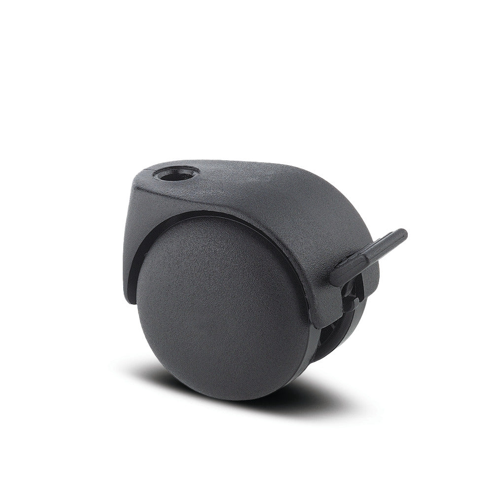 AA25POI050L51-8 40 Kg Swivel Wheel Brake 50mm Polypropylene