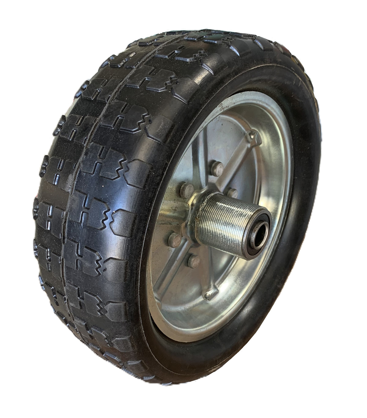 Jockey Wheel 10 Inch HD 910 kg Replacement Black Rubber
