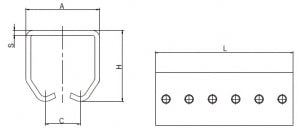 J-60 - 60MM Overhead Track Joiner
