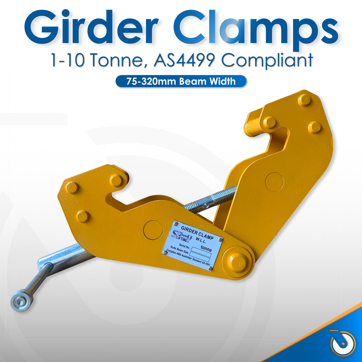Girder Clamp - 1 to 10T