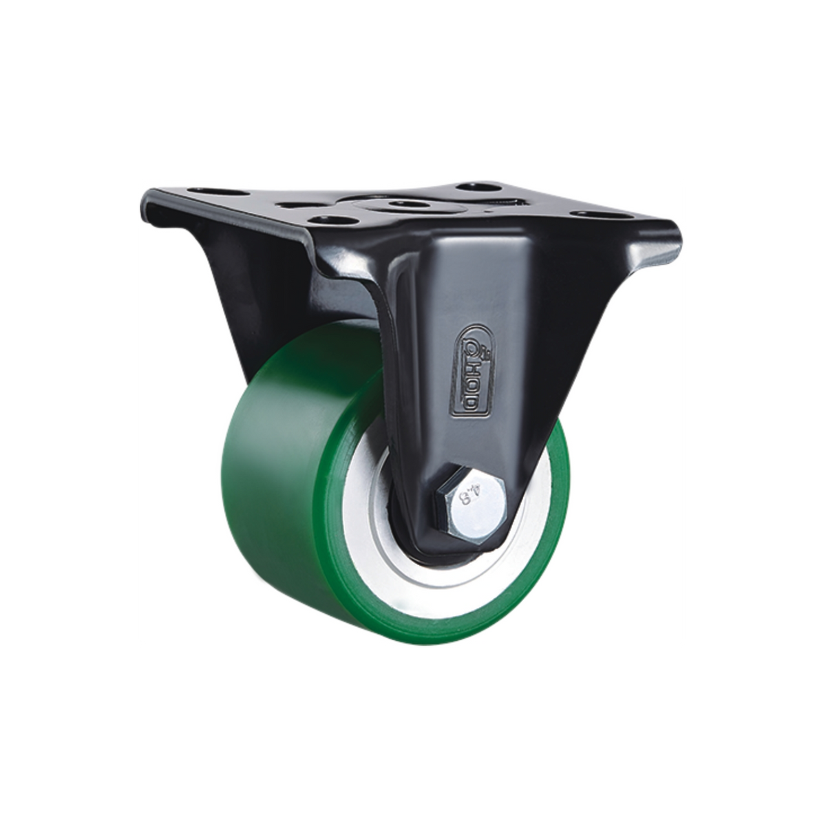 LHPUQ50FL - 300 kg Fixed 50mm Polyurethane