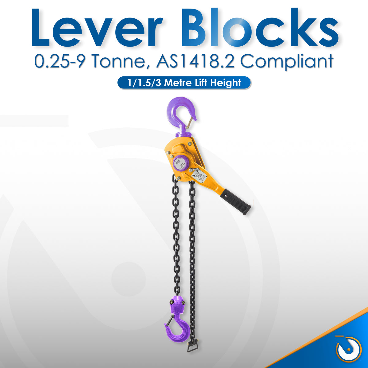1/1.5/3m Lever Block - 0.25 to 9T