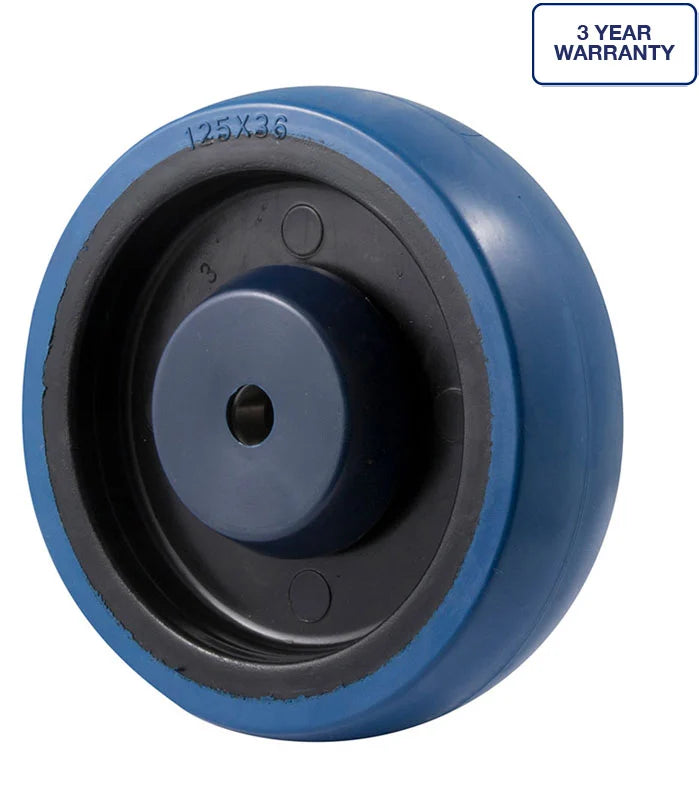 MBQ125G - 150 Kg 125mm Blue Rubber
