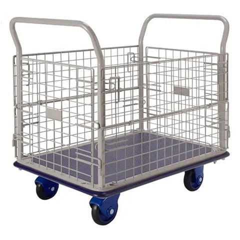 Prestar Premium NF307 <span> 300 Kg Platform Wire Mesh Trolley </span><span style="color: #ff2a00;"><strong>In-store pickup required</strong></span>
