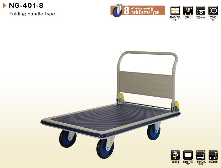 Prestar Premium NG401/8 500 Kg Platform Trolley