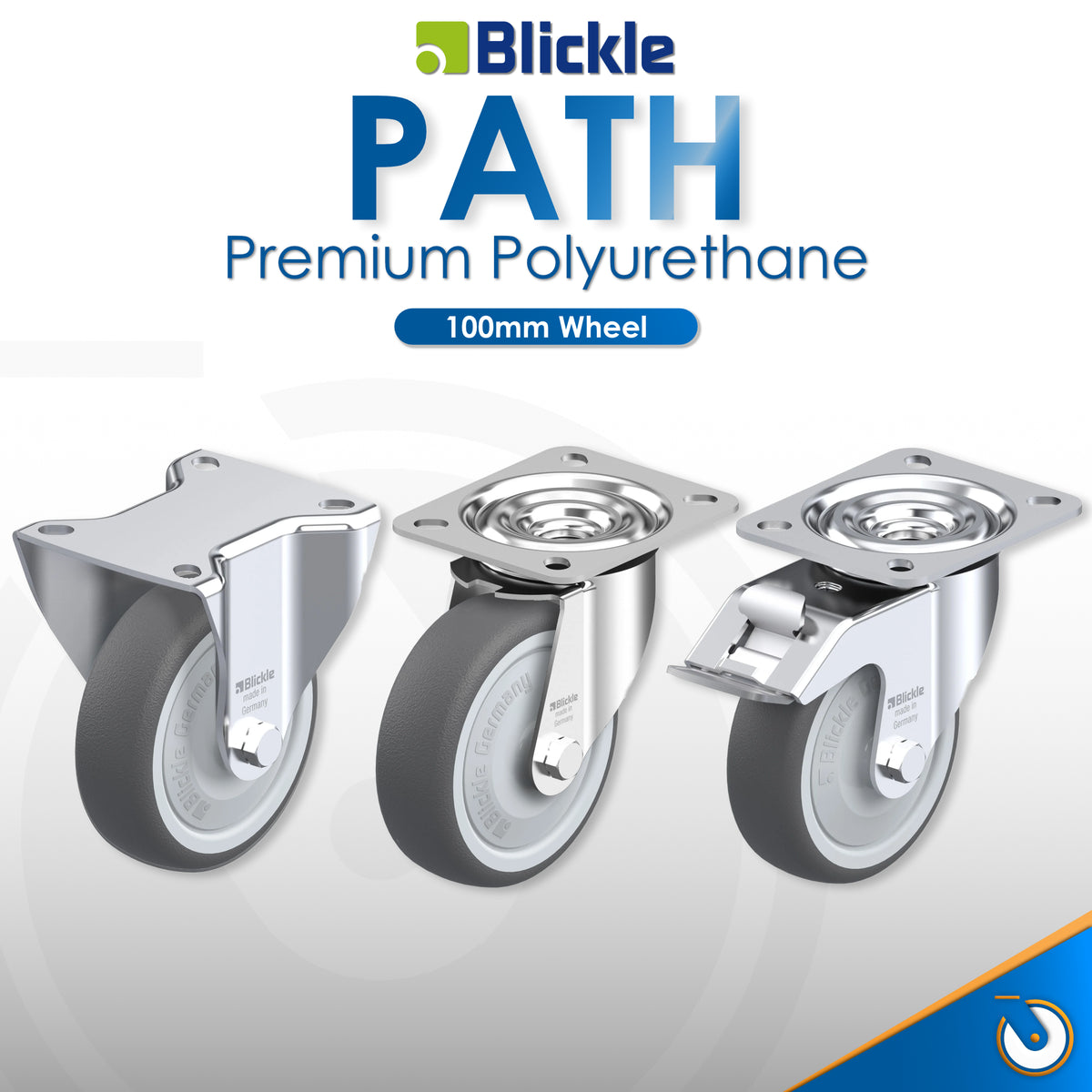 Blickle PATH Thermoplastic Polyurethane Castor Series