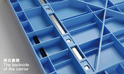 Prestar Premium PFS301 300 Kg Plastic Base Platform Trolley With Brake Kit