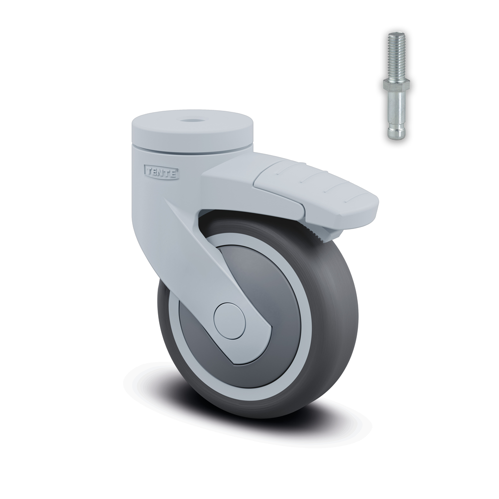 5225PJP075L51-G 75 Kg Bolt Hole Wheel Brake 75mm TPE