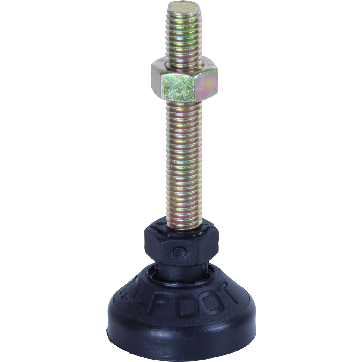 20/40/M10/60 - 500 kg 40mm x M10 Zinc Plated Levelling Feet