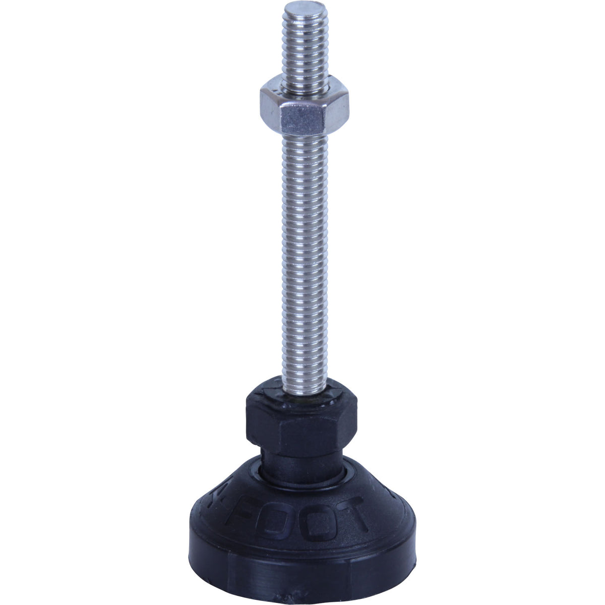 21/40/M8/80 - 350 kg 40mm x M8 Stainless Steel Levelling Feet