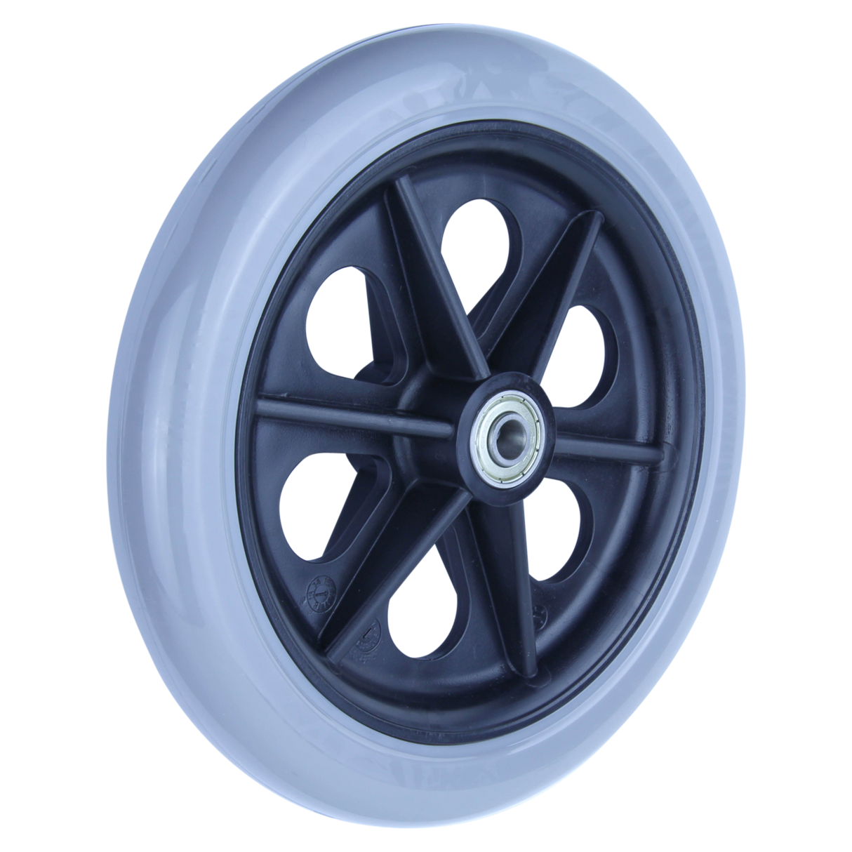 REX 7 Inch X 1 Inch 30 Kg 175mm Grey Rubber