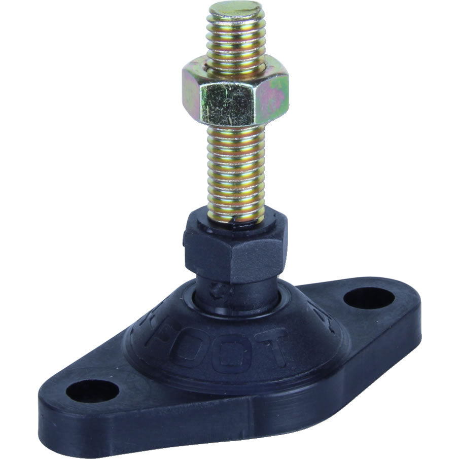 30/40/M10/35 - 500 Kg 40mm x M10 Zinc Plated Levelling Feet