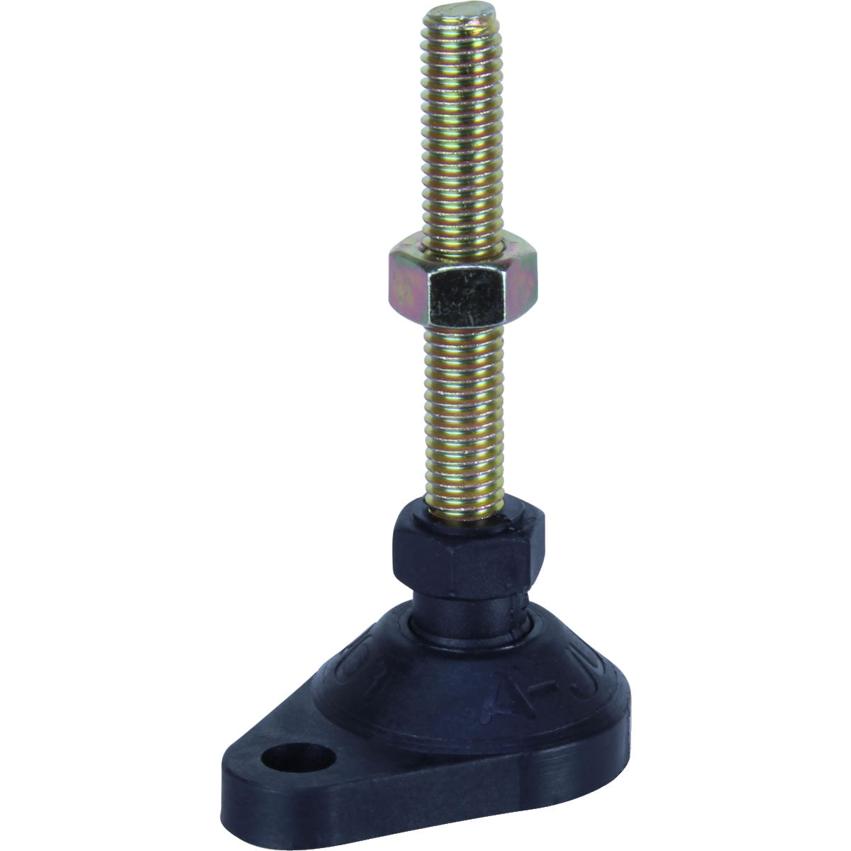 30/40/M10/60/1Lug 500 Kg 40mm x M10 Zinc Plated Levelling Feet