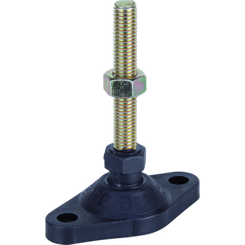 30/40/M10/60 <span>500 Kg 40mm x M10 Zinc Plated Levelling Feet</span>