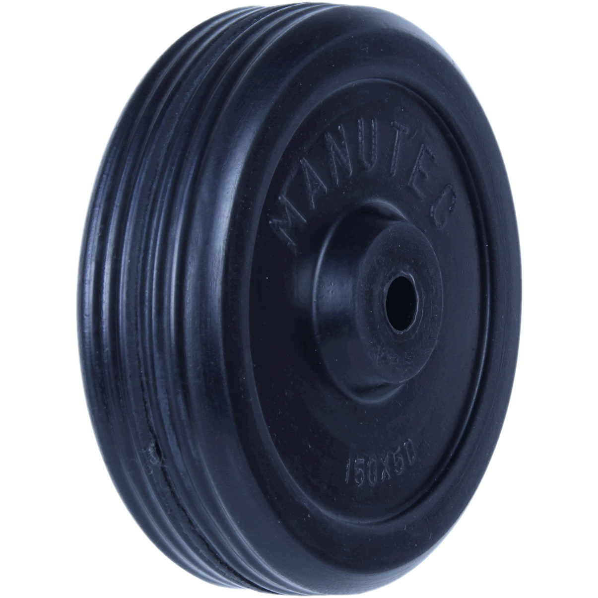 Jockey Wheel 6 Inch 150 Kg Replacement 150mm Black Rubber
