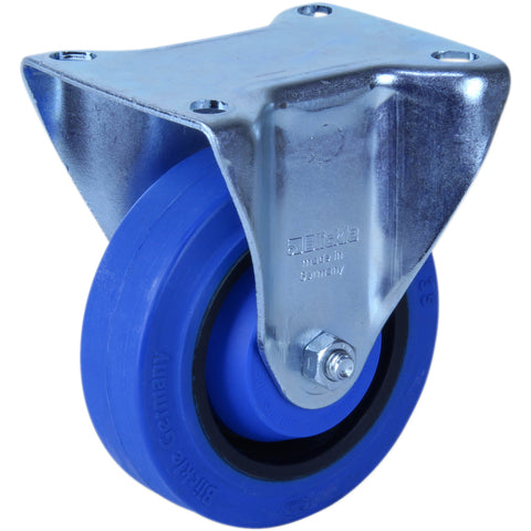 POEV102 - B-POEV102K-SB <span>150 Kg Fixed 100mm Blue Rubber</span>