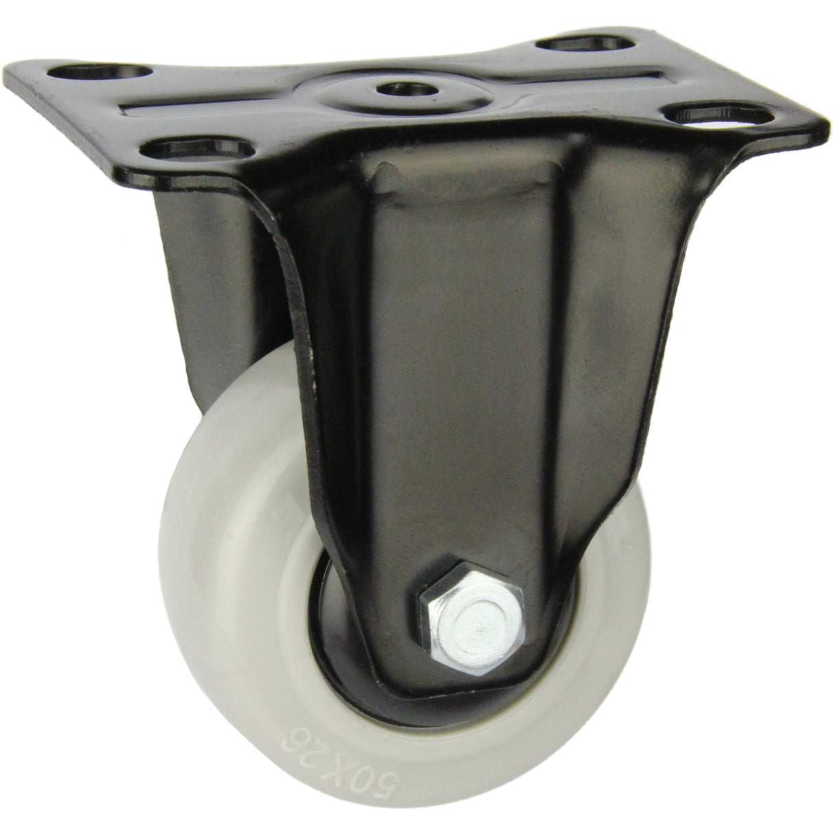 BPPQ50F - 55 Kg Fixed Plate 50mm Grey polypropylene