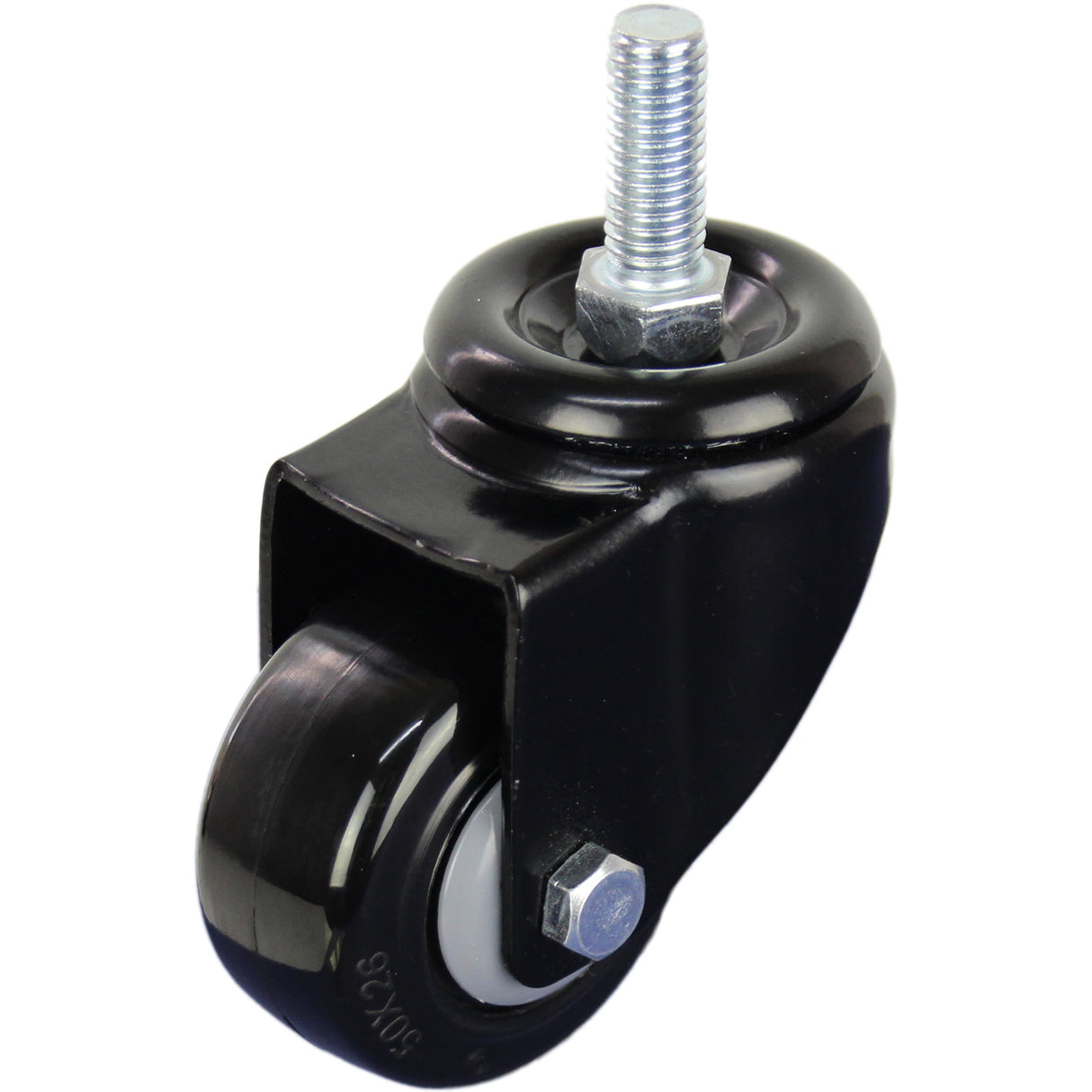 BPUQ50BH - 52 Kg Swivel Bolt Hole 50mm Polyurethane