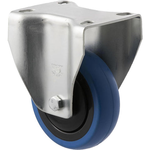 CBQ100G/MZF <span>100 Kg Fixed Plate 100mm Blue Rubber</span>