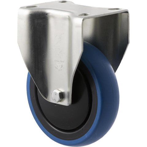 CBQ125G/MZF <span>100 Kg Fixed Plate 125mm Blue Rubber</span>