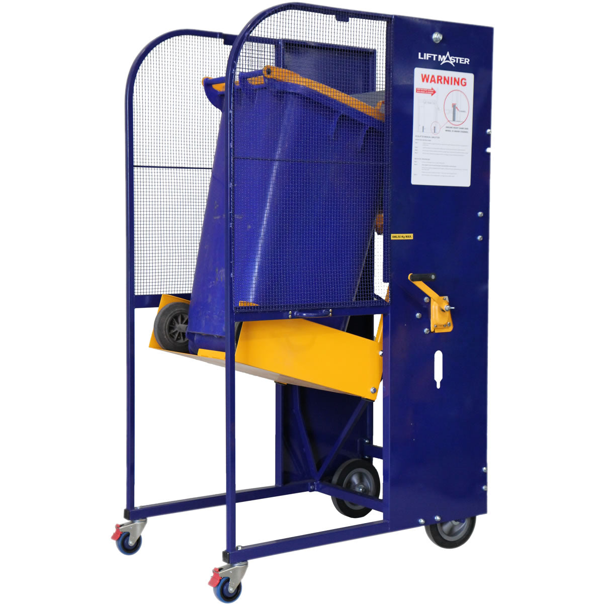 ECOLIFT50 - 50 Kg Manual Bin Lifter / Tipper