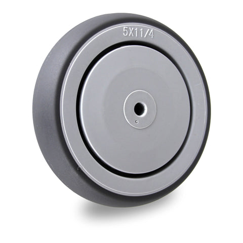GRQ125SS <span>100 Kg 125mm Stainless Steel Grey Rubber</span>