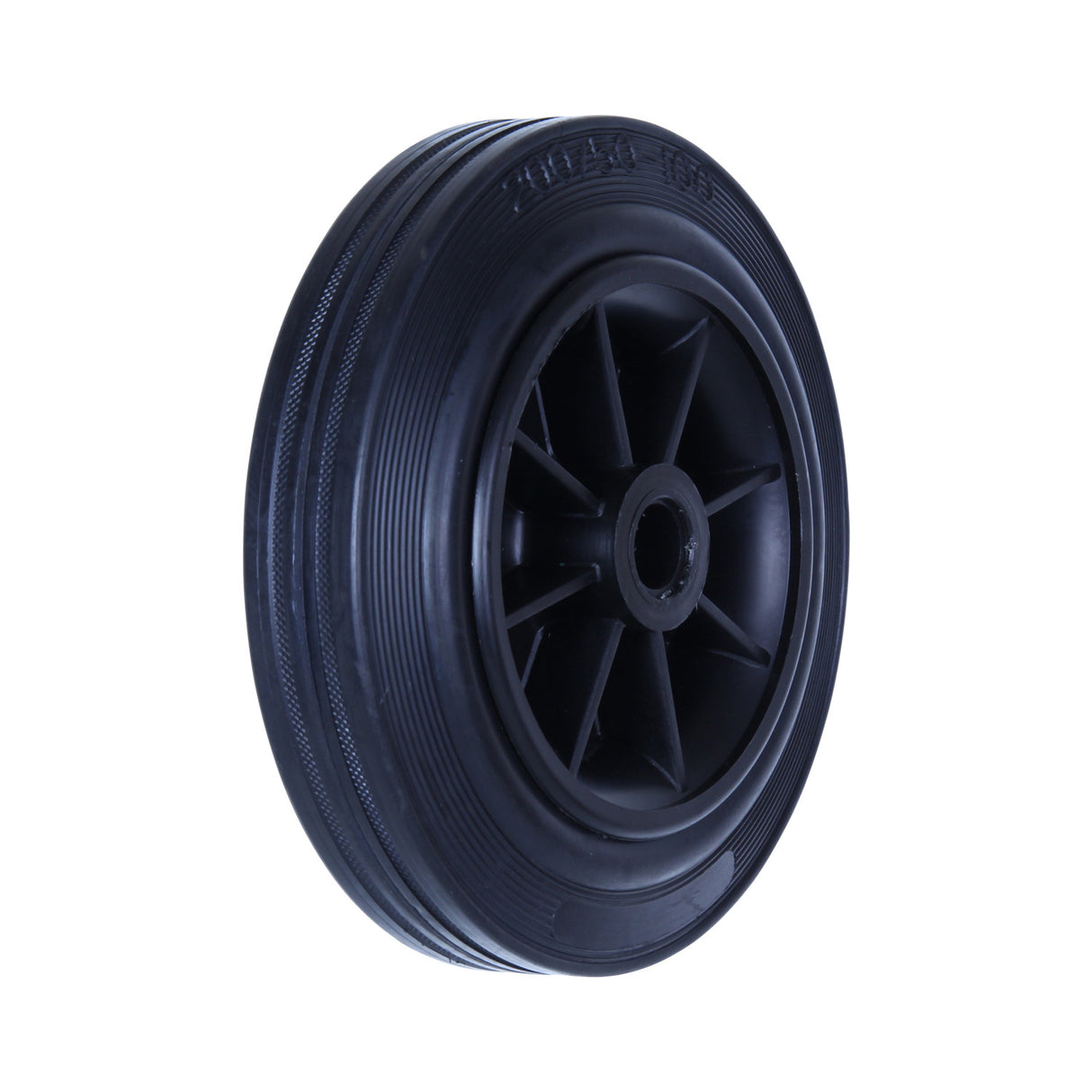 HRA200 - 180 Kg 200mm Black Rubber