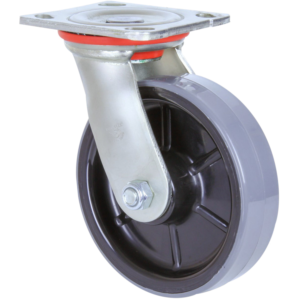 HUR150/HZP - H SERIES 450 Kg Swivel Plate 150mm Polyurethane