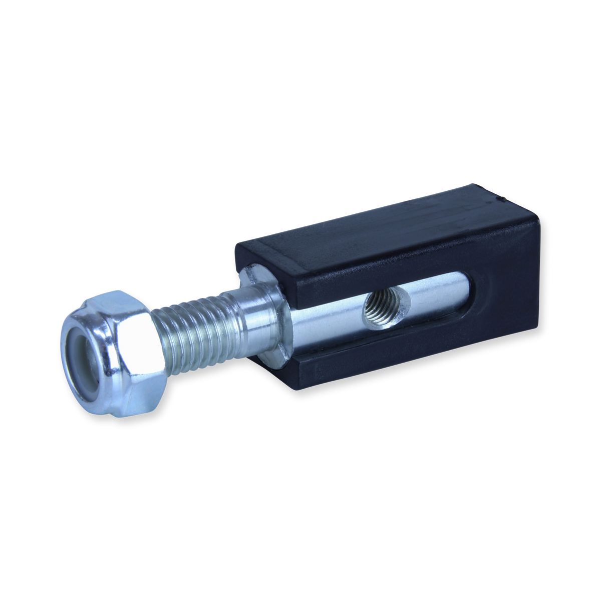 SP-AS22Z - Square Zinc Steel 22mm Solid Pintle Adapter