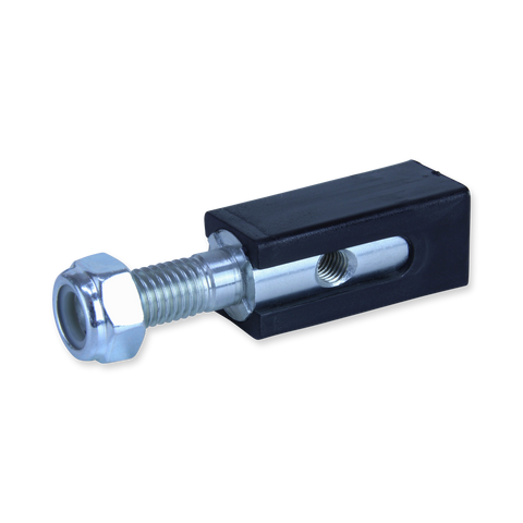 SP-AS22Z <span>Square Zinc Steel 22mm Solid Pintle Adapter</span>