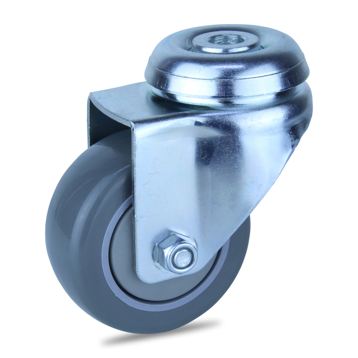 MZPUQ75BH - 85 kg Bolt-Hole 75mm Polyurethane