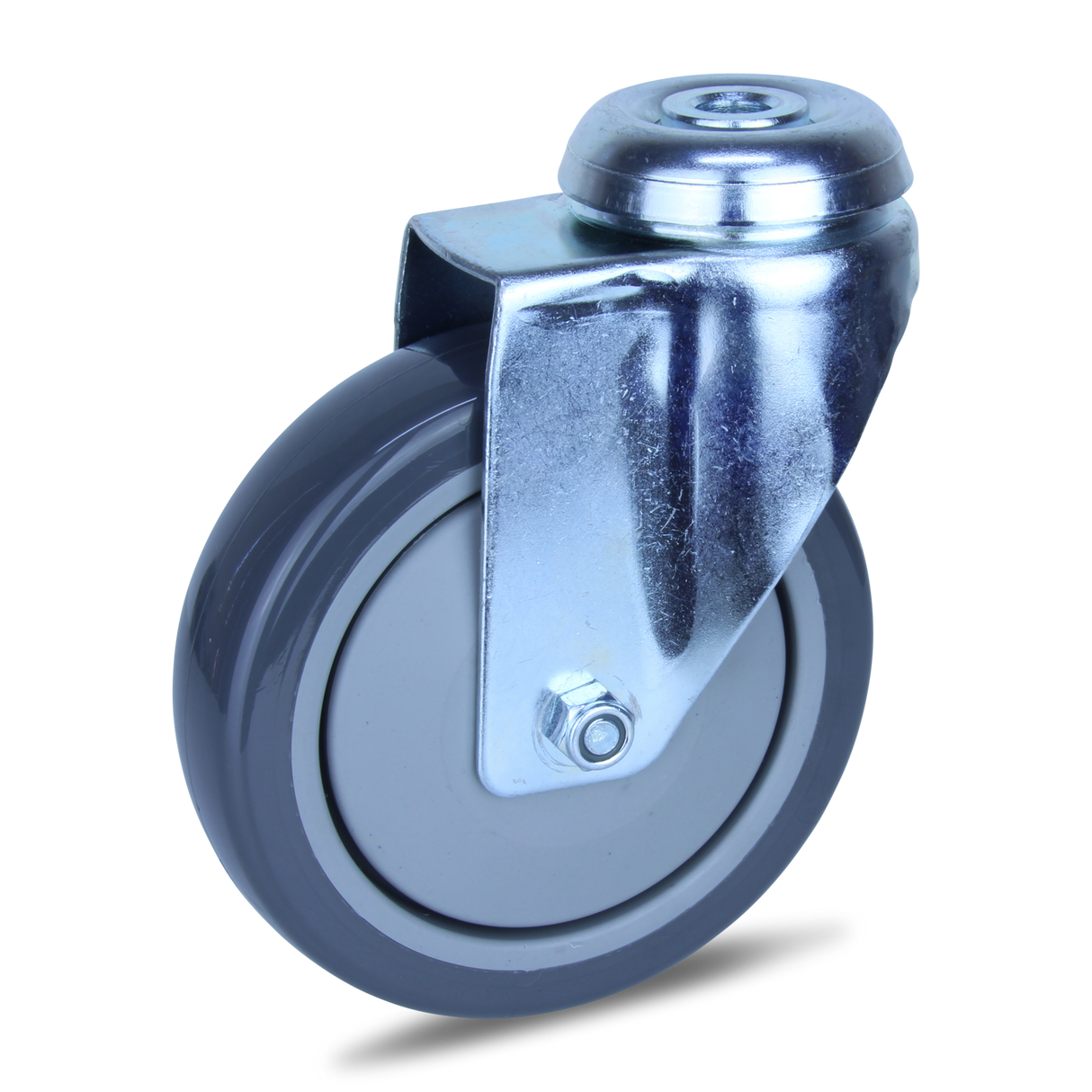MZPUQ125BH - 120 Kg Bolt-Hole 125mm Polyurethane