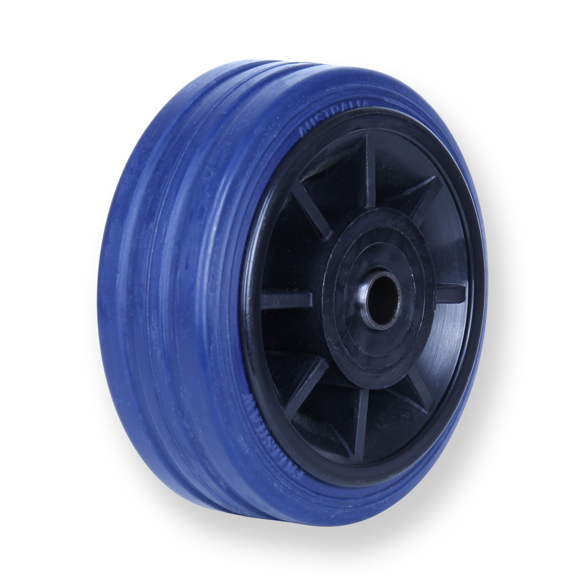 JBA100 - 150 kg 100mm Blue Rubber