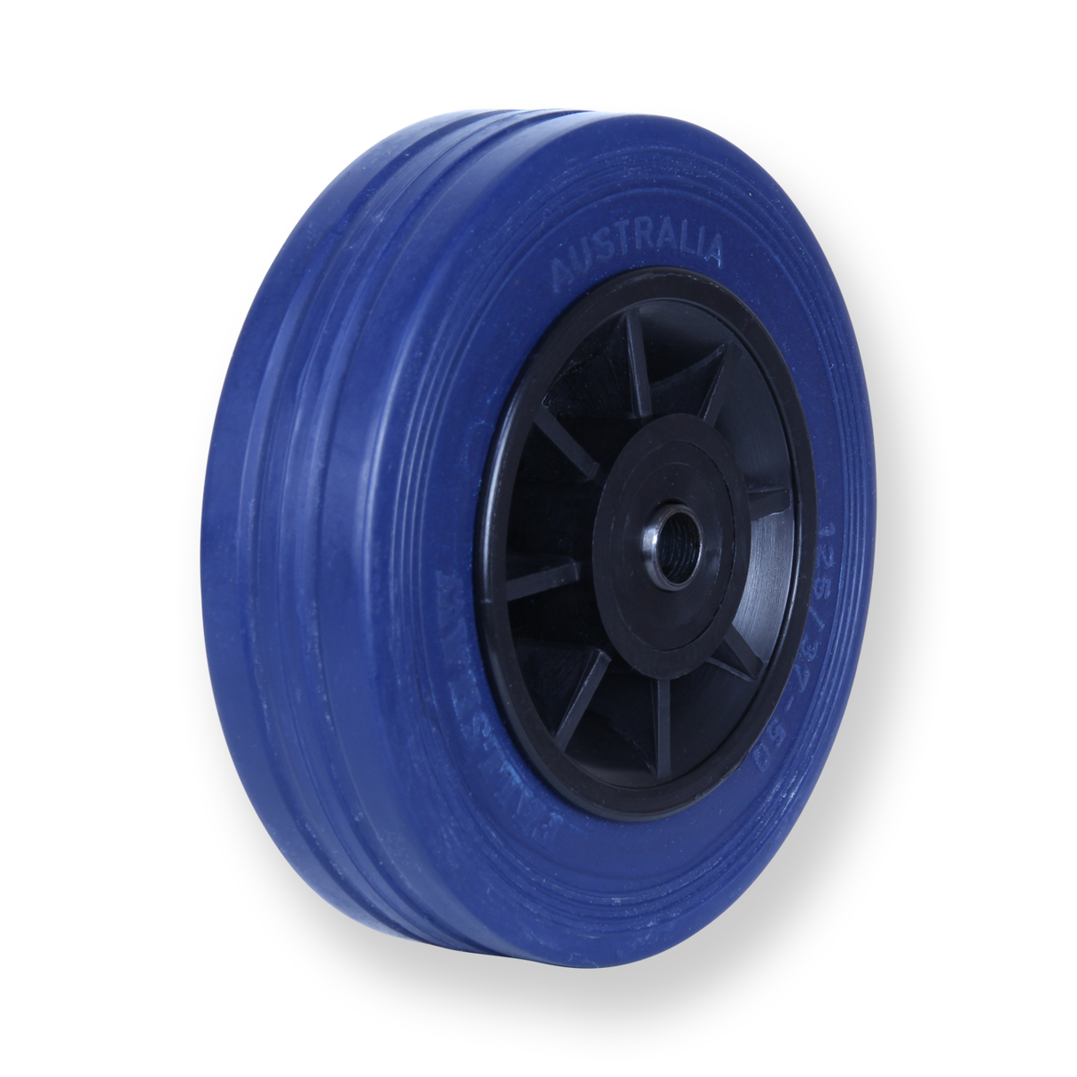JBA125 - 180 Kg 125mm Blue Rubber