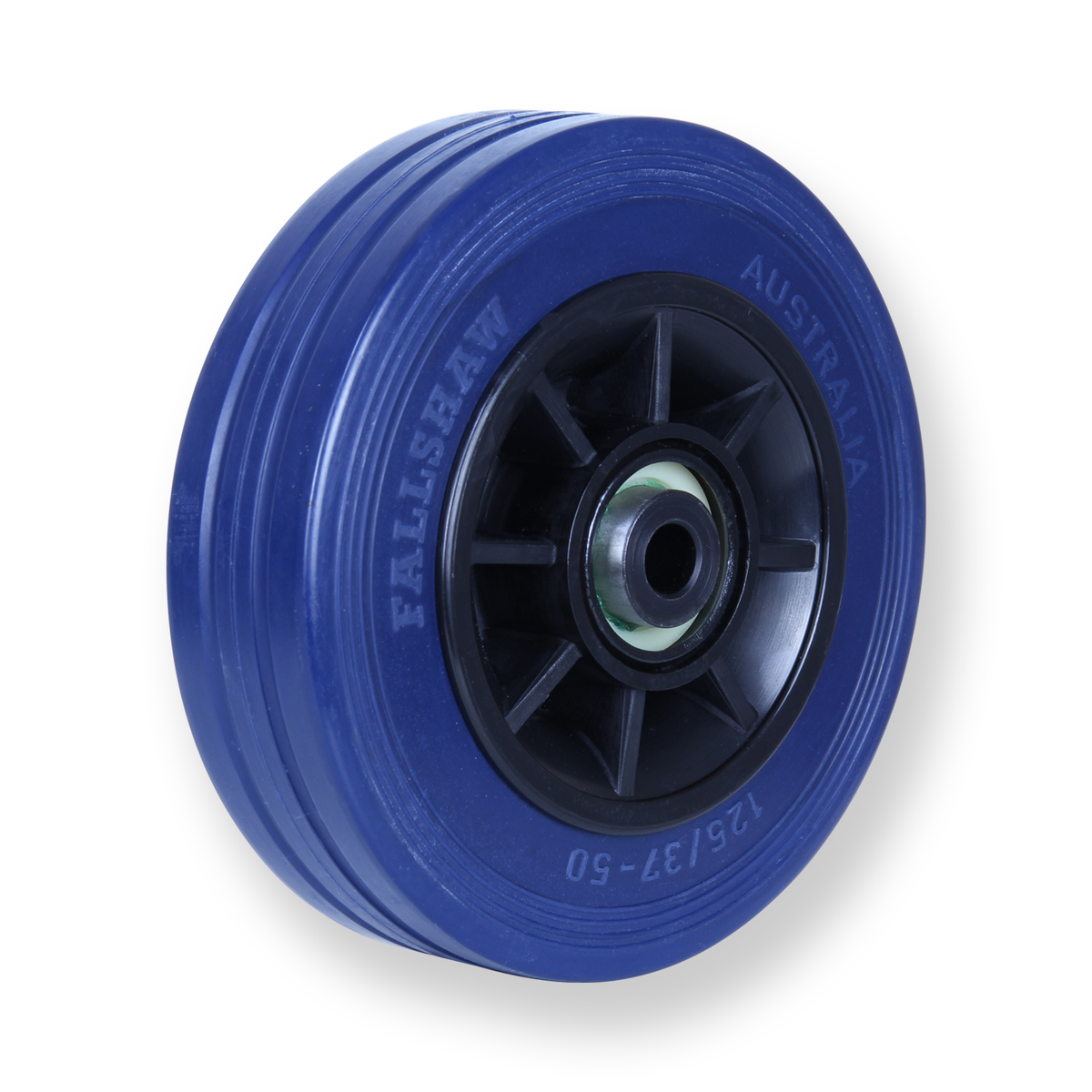 JBR125 - 180 kg 125mm Blue Rubber