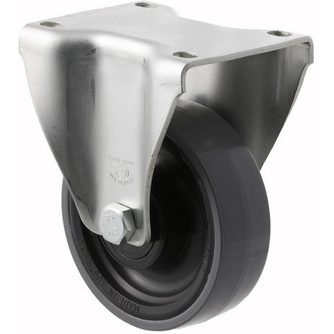 JUR100/JZF <span>300 Kg Fixed Plate 100mm Polyurethane</span>