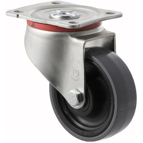 JUR100/JZP <span>300 Kg Swivel Plate 100mm Polyurethane</span>