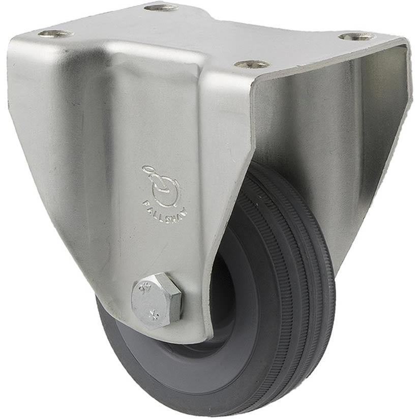 KSA65/KZF - 50 kg Fixed Plate 65mm Grey Rubber
