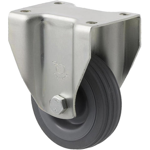 KSA75/KZF <span>50 Kg Fixed Plate 75mm Grey Rubber</span>