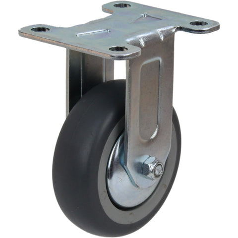 KZGRQ75F <span>70 Kg Fixed Plate Grey Rubber 75mm TPE</span>