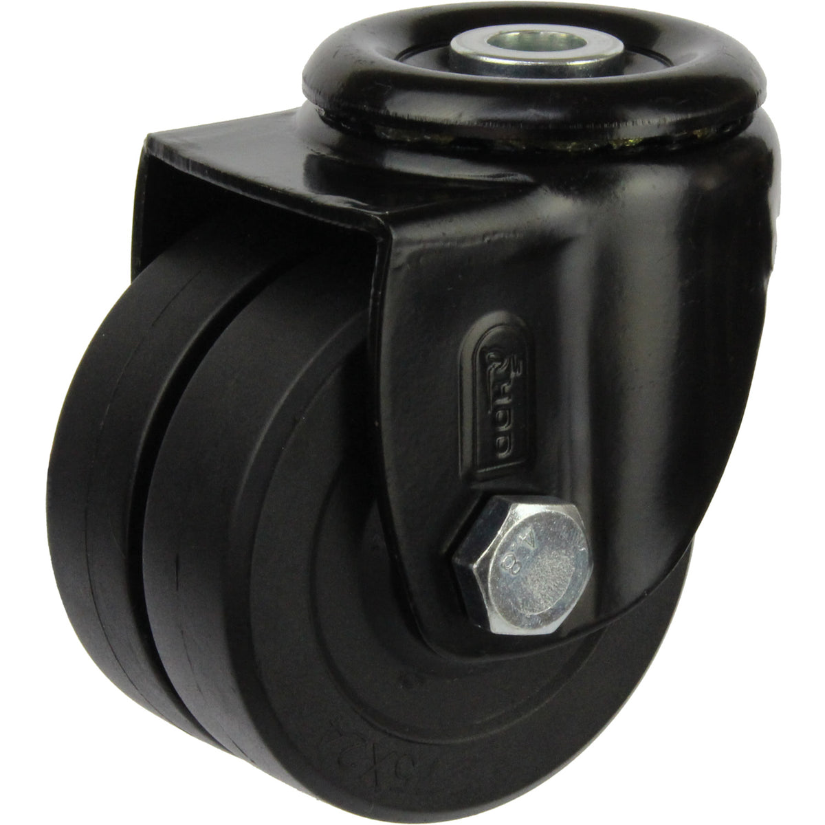 LHNNA75BH - 250 kg Swivel Bolt Hole 75mm Nylon