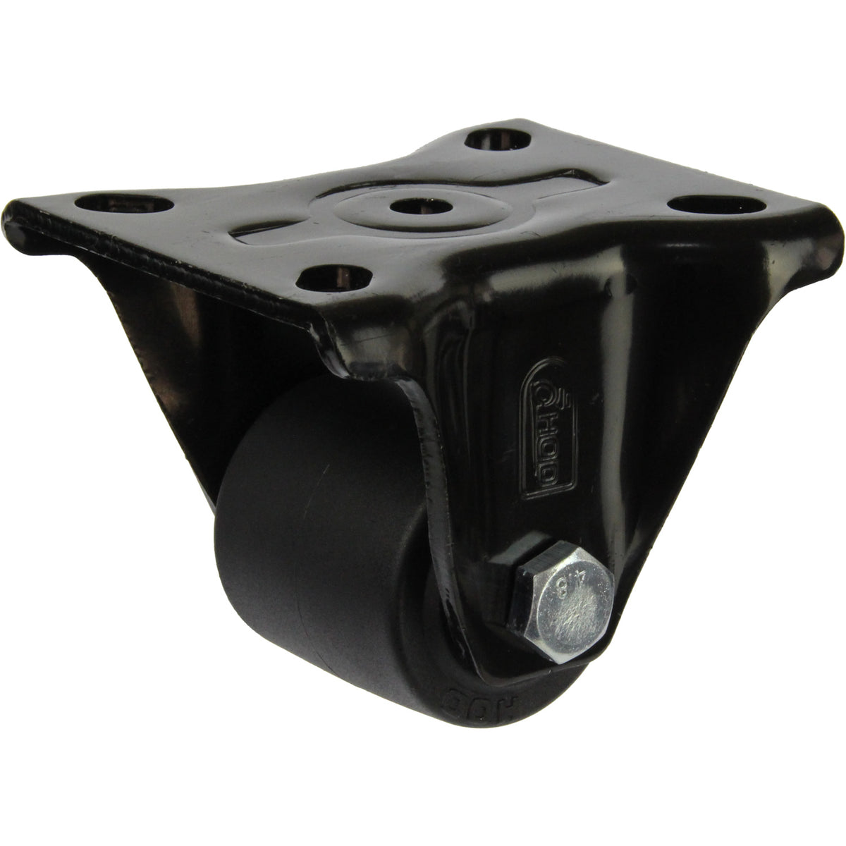 LHNNQ50FL - 300 kg Fixed Plate 50mm Nylon