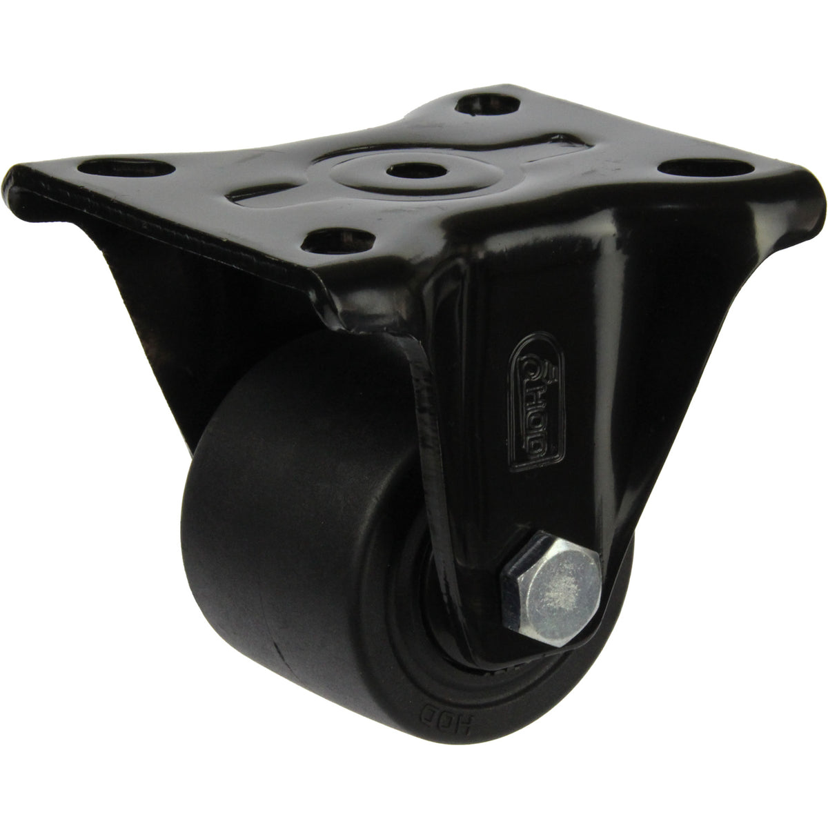 LHNNQ63F - 400 kg Fixed Plate 63mm Nylon