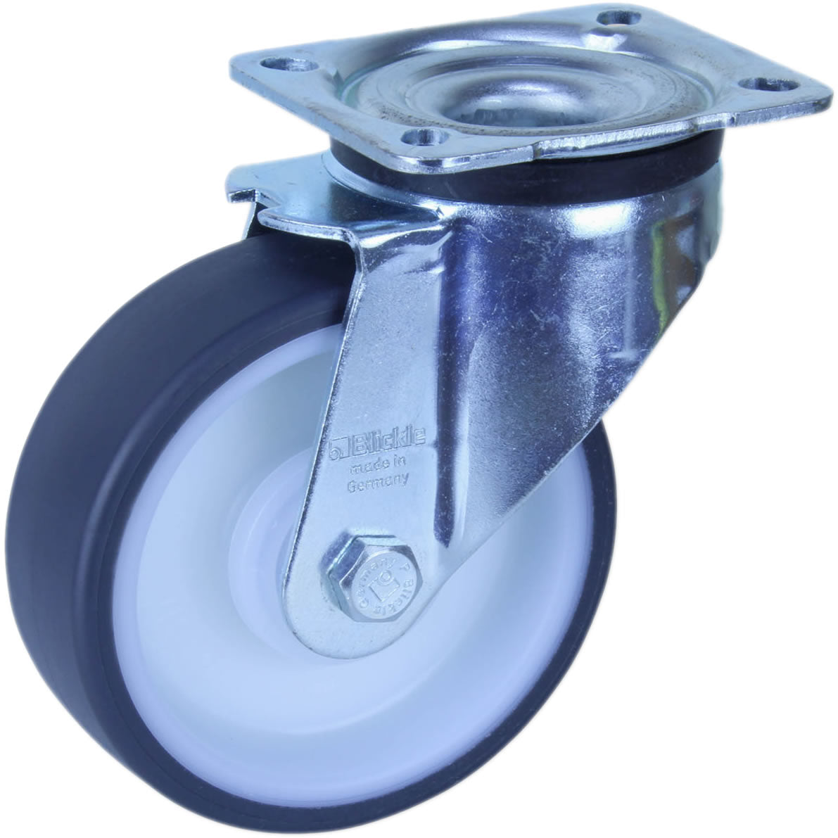 LK-POTH125K-1 350 Kg Swivel Plate 125mm Polyurethane