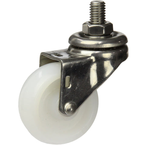 LSSWNA50BH <span>40 Kg Bolt-Hole White 50mm Stainless Steel Nylon</span>