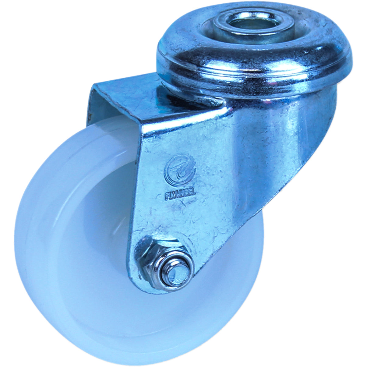 LZH05020-NNP - 60 Kg Bolt-Hole 50mm White Nylon