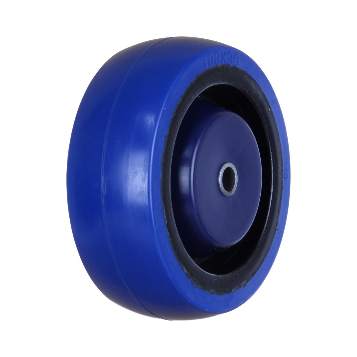 MBQ100G - 140 kg 100mm Blue Rubber